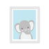 Monochrome Animal Portrait Frames Set